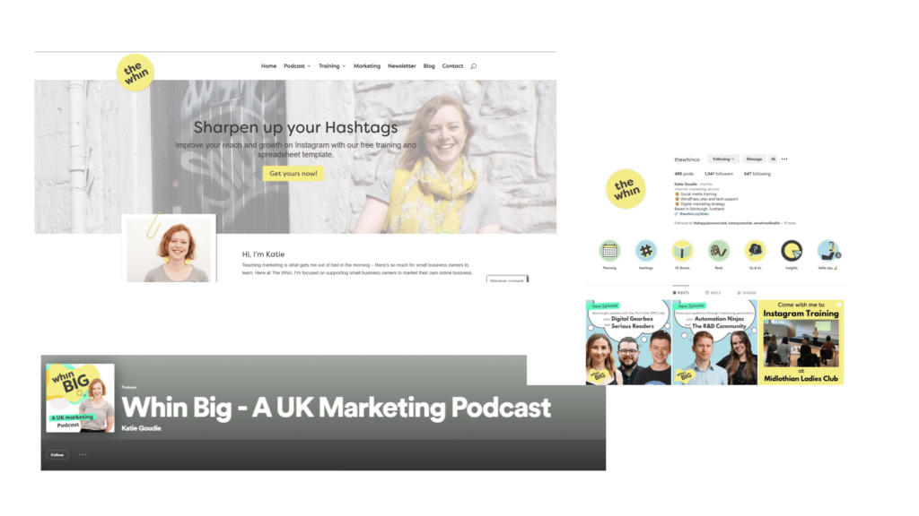 Podcast Show Notes & more: The Whin Marketing